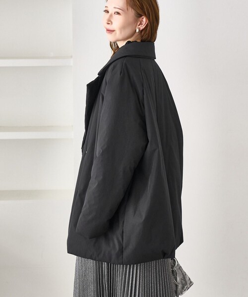 ROPE' PICNIC（ロペピクニック）の「2WAY中綿テーラードコート（ダウンジャケット/コート・レディース・スミクロ/ベージュ・F）」の11枚目の写真