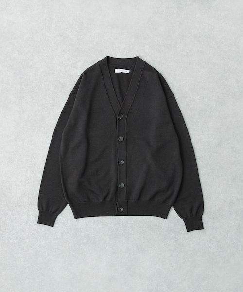 URBAN RESEARCH（アーバンリサーチ）の「CASH FEEL W/MID CARDIGAN（カーディガン/ボレロ・メンズ・BLACK/CHARCOAL/BROWN・M/L）」の3枚目の写真
