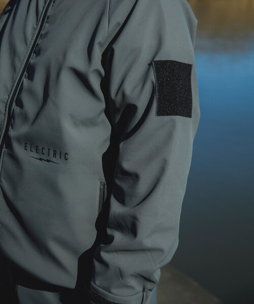 URBAN RESEARCH（アーバンリサーチ）の「ELECTRIC　EX WATER REPELLENT ZIP JK（テーラードジャケット・メンズ・BLACK/CHARCOAL・L/XL）」の21枚目の写真