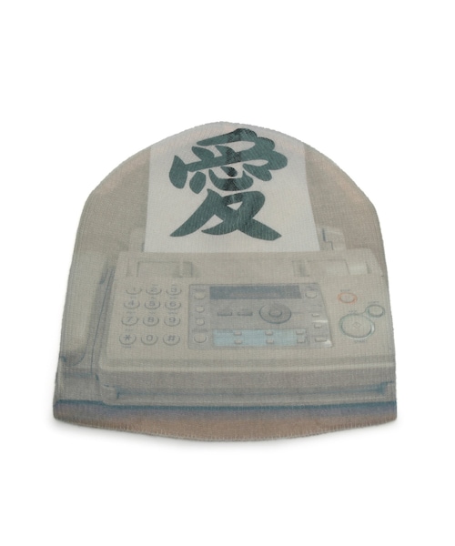 ADAM ET ROPE'（アダムエロペ）の「【MOMENTEL】BEANIE 2（ニットキャップ/ビーニー・レディース・チャコール/ホワイト系/ベージュ・F）」の3枚目の写真