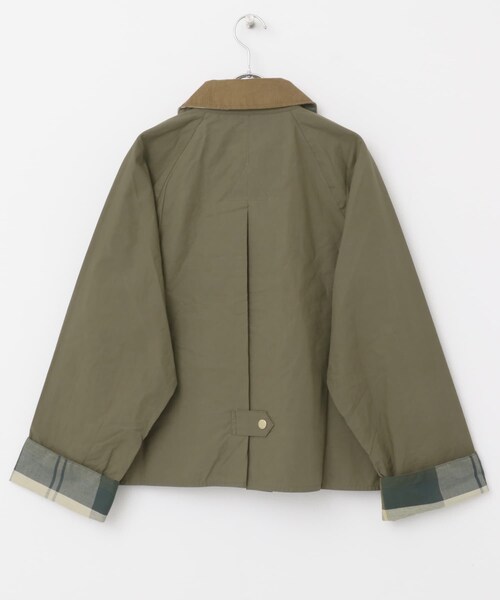 URBAN RESEARCH DOORS(アーバンリサーチドアーズ)の「Barbour CATLIN SHOWERPROOF(テーラードジャケット・レディース・duskygreen・10)」の5枚目の写真