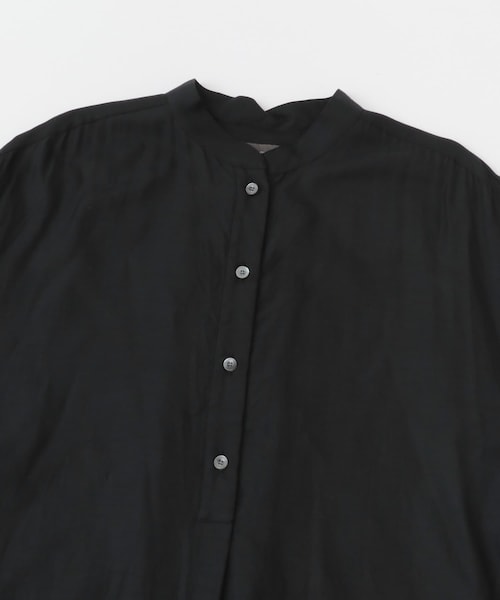 wirrow cupro cotton shirt dress WIRROW Cupro cotton shirts dressの