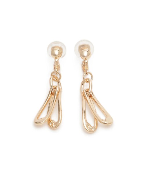 ROPE' PICNIC（ロペピクニック）の「スウィングメタルパーツイヤリング（イヤリング・レディース・ゴールド/シルバー・F）」の9枚目の写真