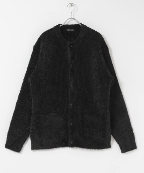 EKAL（エカル）の「OCTAカーディガン（カーディガン/ボレロ・メンズ・ブラック/グレー・M/L）」の11枚目の写真