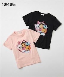 nissen | 【ギャビーのドールハウス】半袖プリントTシャツ（女の子）(Tシャツ/カットソー)