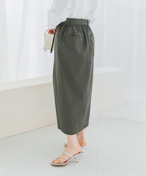 URBAN RESEARCH ROSSO（アーバンリサーチロッソ）の「ベルト付スカート（スカート・レディース・khaki/white/orange・FREE）」の11枚目の写真