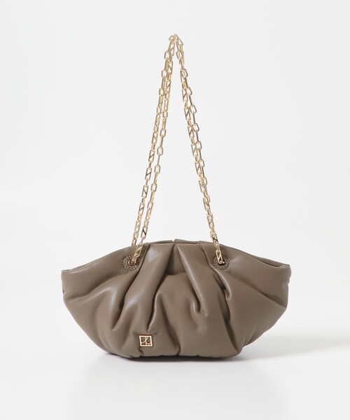 URBAN RESEARCH ROSSO（アーバンリサーチロッソ）の「LE VERNIS　Momo mini bag（ハンドバッグ・レディース・ブラウン/ブラック・-）」の6枚目の写真