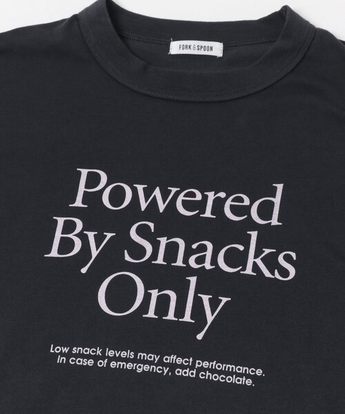URBAN RESEARCH DOORS(アーバンリサーチドアーズ)の「FORK&SPOON オーバーサイズロゴロングスリーブTシャツ(Tシャツ/カットソー・レディース・OFF/BLACK・1)」の21枚目の写真