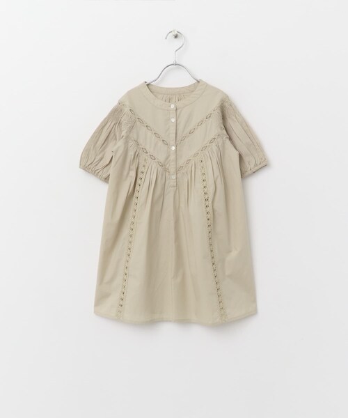 URBAN RESEARCH DOORS(アーバンリサーチドアーズ)の「ハシゴレースワンピース(KIDS)(ワンピース・キッズ・BLUE/OFF.BEIGE/BLACK・105/120/135)」の12枚目の写真