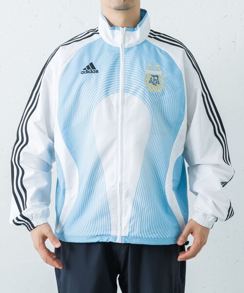 URBAN RESEARCH(アーバンリサーチ)の「adidas アルゼンチン代表 2006 ホーム トラックトップ(テーラードジャケット・メンズ・ホワイト・M/L/XL)」の4枚目の写真