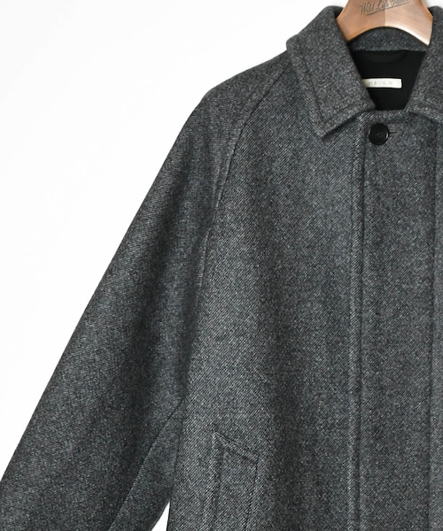 ADAM ET ROPE'（アダムエロペ）の「【HEUGN】Daniel（ステンカラーコート・メンズ・グレー・2/3）」の6枚目の写真