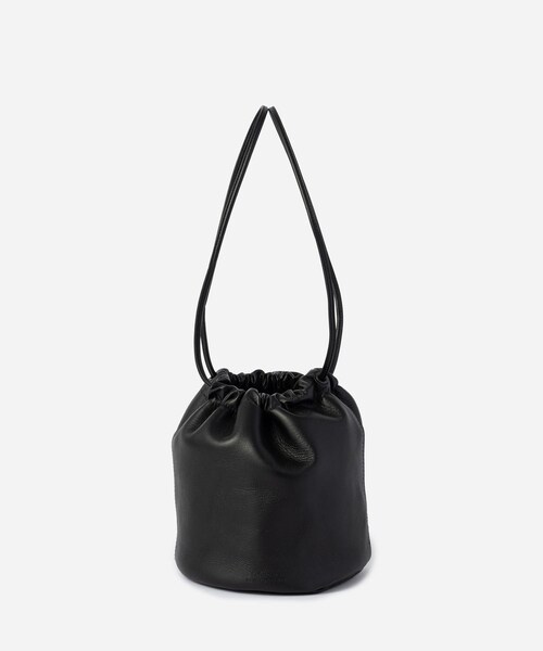 Saturdays NYC（サタデーズ ニューヨークシティ ）の「SNYC Drawstring Mini Bag（ハンドバッグ・レディース・ブラック・F）」の4枚目の写真