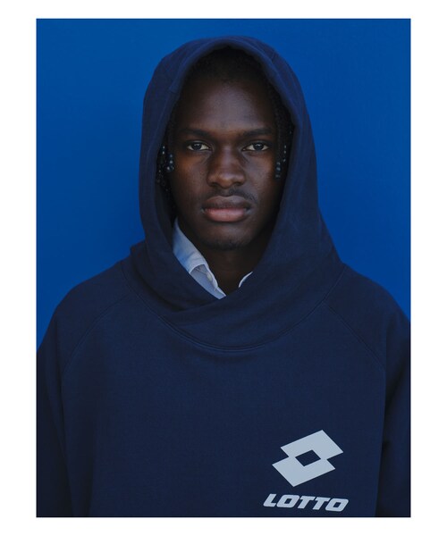 URBAN RESEARCH（アーバンリサーチ）の「LOTTO　CLASSIC BIG LOGO HOODIE（パーカー・メンズ・NAVY/GRAY/BLACK・M/L/XL）」の14枚目の写真