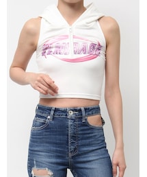 GYDA | ELMIRAGEベアフーディートップス(Tシャツ/カットソー)