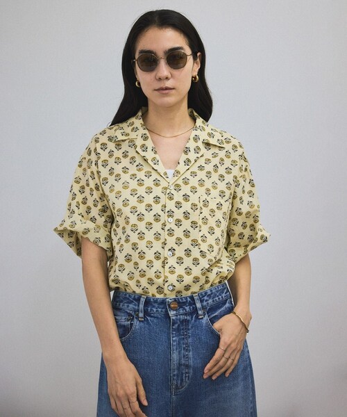 ADAM ET ROPE'（アダムエロペ）の「ケースセットメタルフレームUVカットグラス（サングラス・レディース・ブラック/ダークブラウン・F）」の10枚目の写真