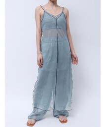 Ungrid | カラーパイピングシアーキャミワンピース(ワンピース)