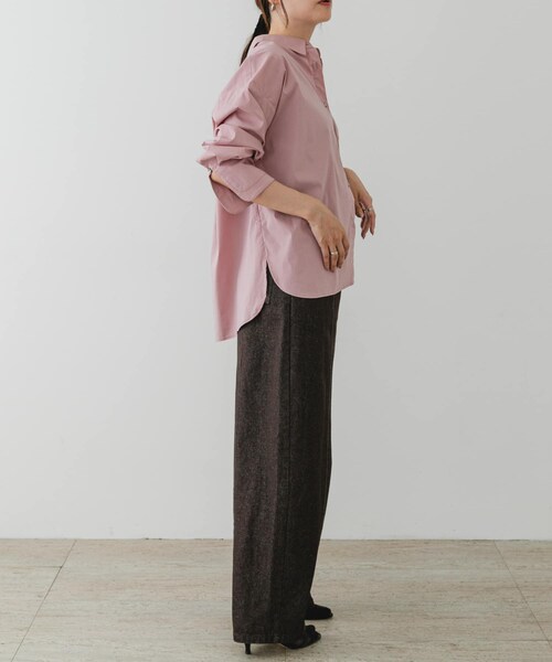 URBAN RESEARCH ROSSO（アーバンリサーチロッソ）の「F by ROSSO　カーブフォルムデニムパンツ（デニムパンツ・レディース・NAVY/BROWN・36/38）」の13枚目の写真