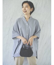 COTORICA | スクエアシャツポンチョ(シャツ/ブラウス)