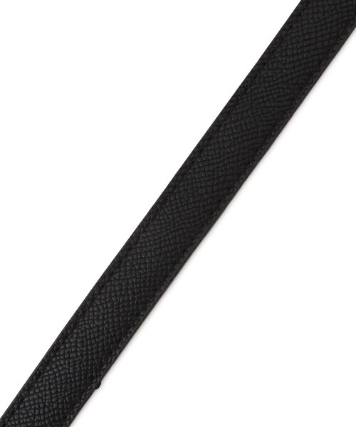 VIS（ビス）の「フラット18mm幅ニュアンス変形サークルバックルベルト/一部WEB限定カラー（ベルト・レディース・ブラック系/ダークブラウン・F）」の19枚目の写真