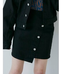 MURUA | アシメラップミニスカート【セットアップ着用可】(スカート)