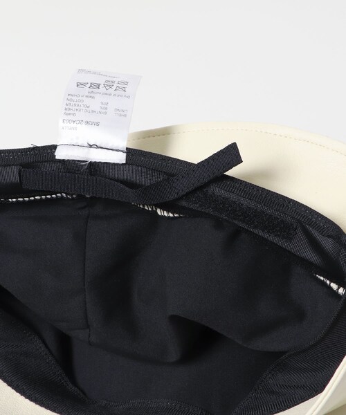 SMELLY（スメリー）の「フロントラインフェイクレザーハット（ハット・レディース・BLK/IVO・-）」の13枚目の写真