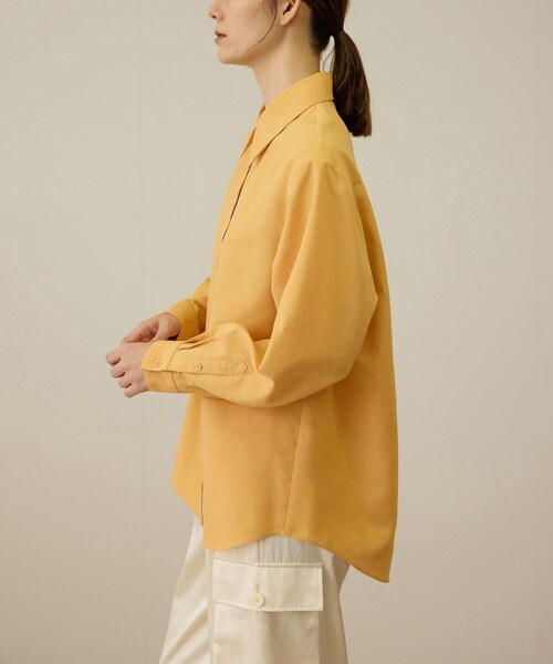 ROPE'（ロペ）の「ファンクションオーバーシャツ（シャツ/ブラウス・レディース・ホワイト/オレンジ・F）」の14枚目の写真