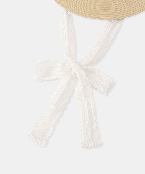 ROPE' PICNIC(ロペピクニック)の「【KIDS/キッズ】レースひも付きカンカン帽(ハット・キッズ・ベージュ・F)」の20枚目の写真