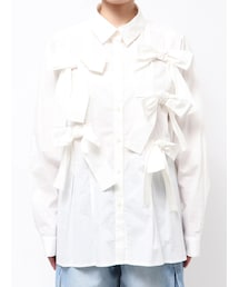 merry jenny | bon bon ribbon shirt(シャツ/ブラウス)