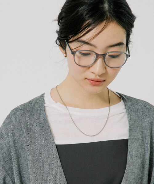 URBAN RESEARCH(アーバンリサーチ)の「『別注』KANEKO OPTICAL×URBAN RESEARCH TYPE-C(メガネ・レディース・クリアグレー/クリアブラウン・-)」の5枚目の写真