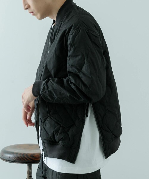 ITEMS URBANRESEARCH（アイテムズ アーバンリサーチ）の「TAION　Military MA-1 Down Jacket（その他アウター・メンズ・MULTI/BLK/OLV・M/L/XL）」の12枚目の写真