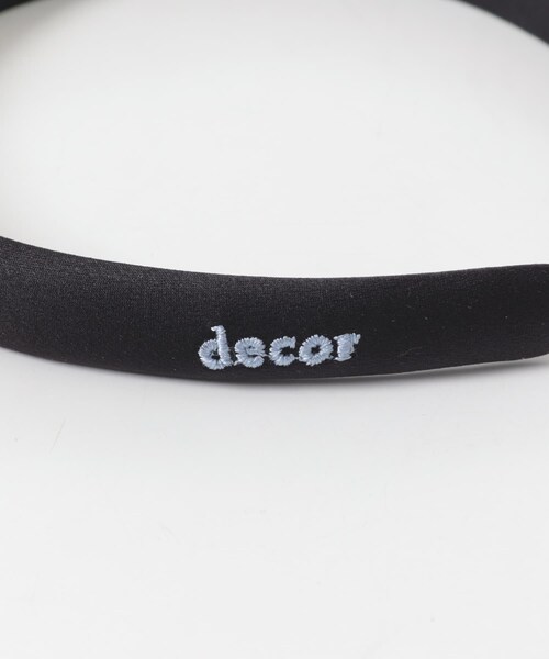 URBAN RESEARCH(アーバンリサーチ)の「decor『デコール』 SATIN HEADBAND(カチューシャ・レディース・BLACK/BROWN・-)」の10枚目の写真