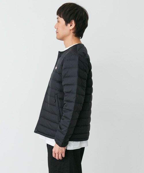 URBAN RESEARCH DOORS（アーバンリサーチドアーズ）の「DANTON　INNER DOWN CREW-NECK JACKET（その他アウター・メンズ・BLACK/IRON/BLUE GREEN/LIME GREEN/OLIVE・M/L/XL）」の9枚目の写真