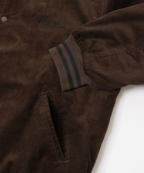 URBAN RESEARCH Sonny Label（アーバンリサーチサニーレーベル）の「『別注』GEM SPORTSWEAR×Sonny Label　コーデュロイパデッドブルゾン（ブルゾン・メンズ・ダークブラウン/ネイビー・M/L）」の22枚目の写真