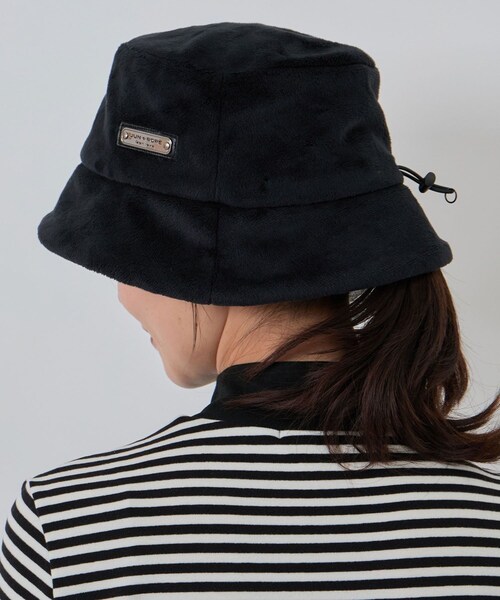 ROPE'（ロペ）の「ボアフリースハット/Oggi掲載（ハット・レディース・ブラック/グレー/ホワイト・F）」の16枚目の写真