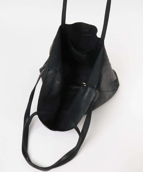 URBAN RESEARCH（アーバンリサーチ）の「Morphee　3WAY LARGE TOTE（トートバッグ・メンズ・NappaBlack・L）」の8枚目の写真