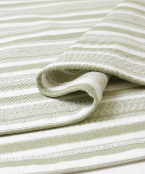 URBAN RESEARCH（アーバンリサーチ）の「POLYPLOID　OVERSIZE LONGSLEEVE B（Tシャツ/カットソー・メンズ・BLACKWHITE/SAGEWHITE・2/3/4）」の22枚目の写真