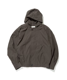 【AMOMENTO/アモーメント】COTTON NYLON VOLUME JUMPER