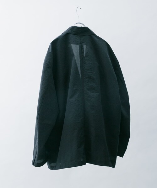 EKAL(エカル)の「『吸水速乾/通気性/軽量』DOT AIR JACKET(テーラードジャケット・メンズ・ネイビー/ブラウン/ブラック・M/L)」の6枚目の写真