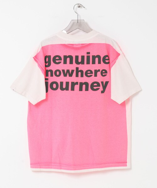 URBAN RESEARCH（アーバンリサーチ）の「SAINT M××××××　BAPE HANDPRINT（Tシャツ/カットソー・メンズ・WHT/PNK・M/L/XL）」の9枚目の写真