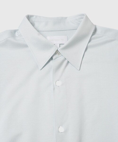 ADAM ET ROPE'(アダムエロペ)の「【KANEMASA FIL./カネマサフィル】46G Modest Shirt(シャツ/ブラウス・メンズ・ホワイト/ネイビー/サックス・L/M)」の8枚目の写真