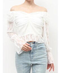 RESEXXY | レイヤードオフショルブラウス(シャツ/ブラウス)