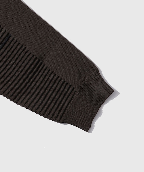 ADAM ET ROPE'(アダムエロペ)の「【elephant TRIBAL fabrics/エレファントトライバルファブリクス】Modern Command Knit(ニット/セーター・メンズ・ブラック/ダークブラウン・F)」の6枚目の写真