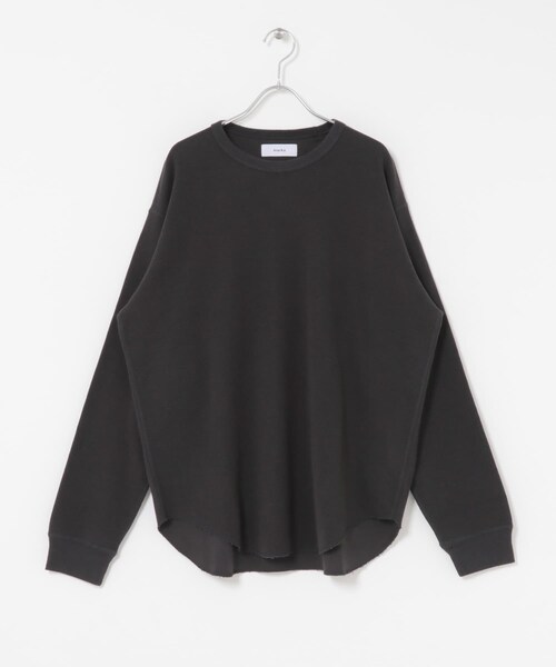 URBAN RESEARCH DOORS（アーバンリサーチドアーズ）の「marka　CREW NECK LONG-SLEEVE T-SHIRTS（Tシャツ/カットソー・メンズ・WHITE/CHARCOAL/BLACK・2/3）」の18枚目の写真