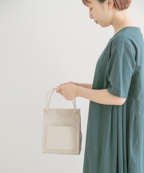 ITEMS URBANRESEARCH（アイテムズ アーバンリサーチ）の「ザツザイ2WAYミニトート（トートバッグ・レディース・OFF/CHA/BEG・-）」の10枚目の写真