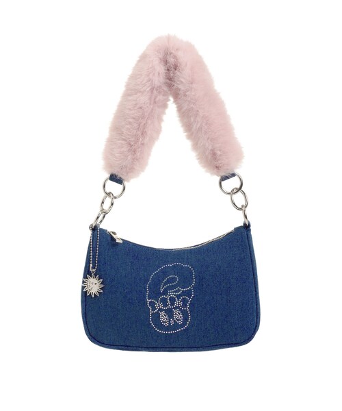 EVRIS（エヴリス）の「【Esther Bunny × EVRIS】バニーブリングハンドBAG（ハンドバッグ・レディース・インディゴ・F）」の2枚目の写真