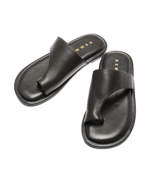 Ungrid（アングリッド）の「【Ca】REMME SHEEP LEATHER SAND（その他シューズ・レディース・ブラック/ブラウン・23.5/24.5）」の4枚目の写真