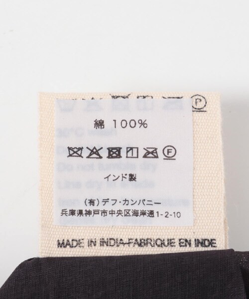 かぐれ(カグレ)の「Khadi&co BIRD Embroidery Bag(トートバッグ・レディース・BK・Free)」の9枚目の写真