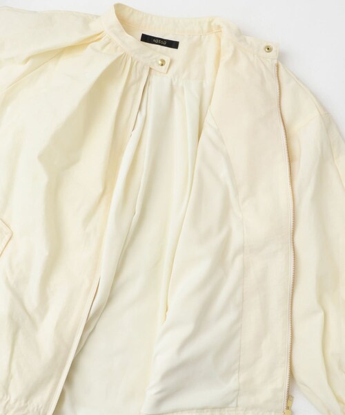 URBAN RESEARCH ROSSO（アーバンリサーチロッソ）の「ギャザーボリュームブルゾン（ブルゾン・レディース・L/KHAKI/OFF WHITE/BLACK・FREE）」の19枚目の写真