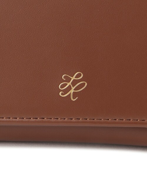 ROPE' PICNIC（ロペピクニック）の「コードストラップ付き三つ折りウォレット（財布・レディース・ブラック/ブラウン/ベージュ系・F）」の14枚目の写真