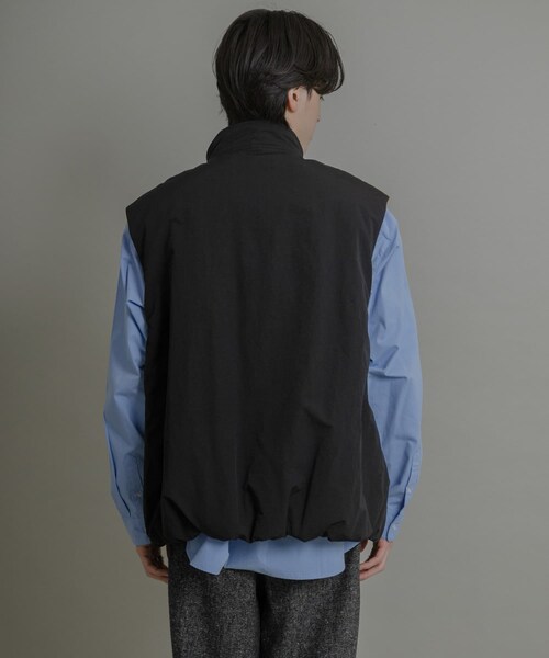 SENSE OF PLACE by URBAN RESEARCH（センスオブプレイスバイアーバンリサーチ）の「ナイロンユーティリティーベスト（その他アウター・メンズ・BLACK/CHARCOAL・M/L）」の4枚目の写真